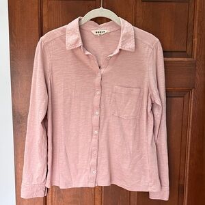 Boden Pink Button Down Shirt
